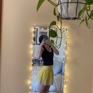 Yellow skirt